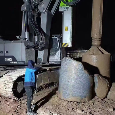 Digunakan ZR360L ZOOMLINE Crawler Borehole Mining Pneumatic Rotary Mine Drilling Rig