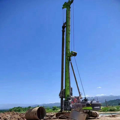 ISO9001 Digunakan Hidrolik Piling Rig Zr500l 122m Hidrolik Hammer Piling Machine