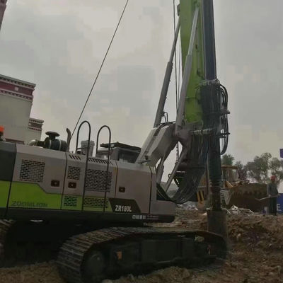 ZR160L Rig Piling Hidraulik 56M Rig Bor Pondasi Putar