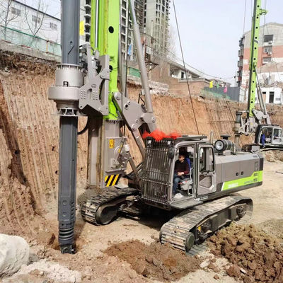 154 Kw Hidrolik Piling Rig ZOOMLINE Piling Winch Machine ZR160L