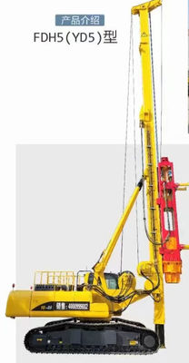 Rig Penumpukan Hidrolik 169KW FDH5 Rig Penumpukan Putar Hidrolik 13m