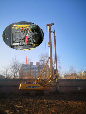 160knm FD168SE Hydraulic Piling Rig Kedalaman Maksimum 55m Mesin Piling Bekas