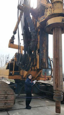 Bauer BG 18 H Mesin Piling Hidrolik 50m Mesin Piling Rig