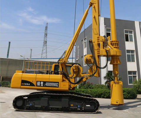 Mesin Piling Rotary FD188a 50m Mesin Piling Hidrolik ISO9001
