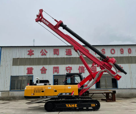 Max Drilling Depth 30m Dr-90 Mini Crawler Hydraulic Piling Machine